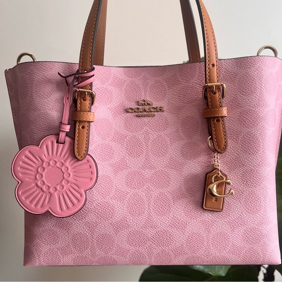 NWT Coach! Mollie Tote Bag 25
In Signature Canvas With Charms 🌸 - Picture 11 of 11